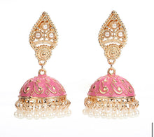 Load image into Gallery viewer, Indian Ethnic Ball pearl Earrings
