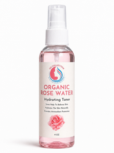 Load image into Gallery viewer, Organic Rose Water Hydrating Toner | Natural Face Toner - 4oz
