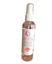 Load image into Gallery viewer, Organic Rose Water Hydrating Toner | Natural Face Toner - 4oz
