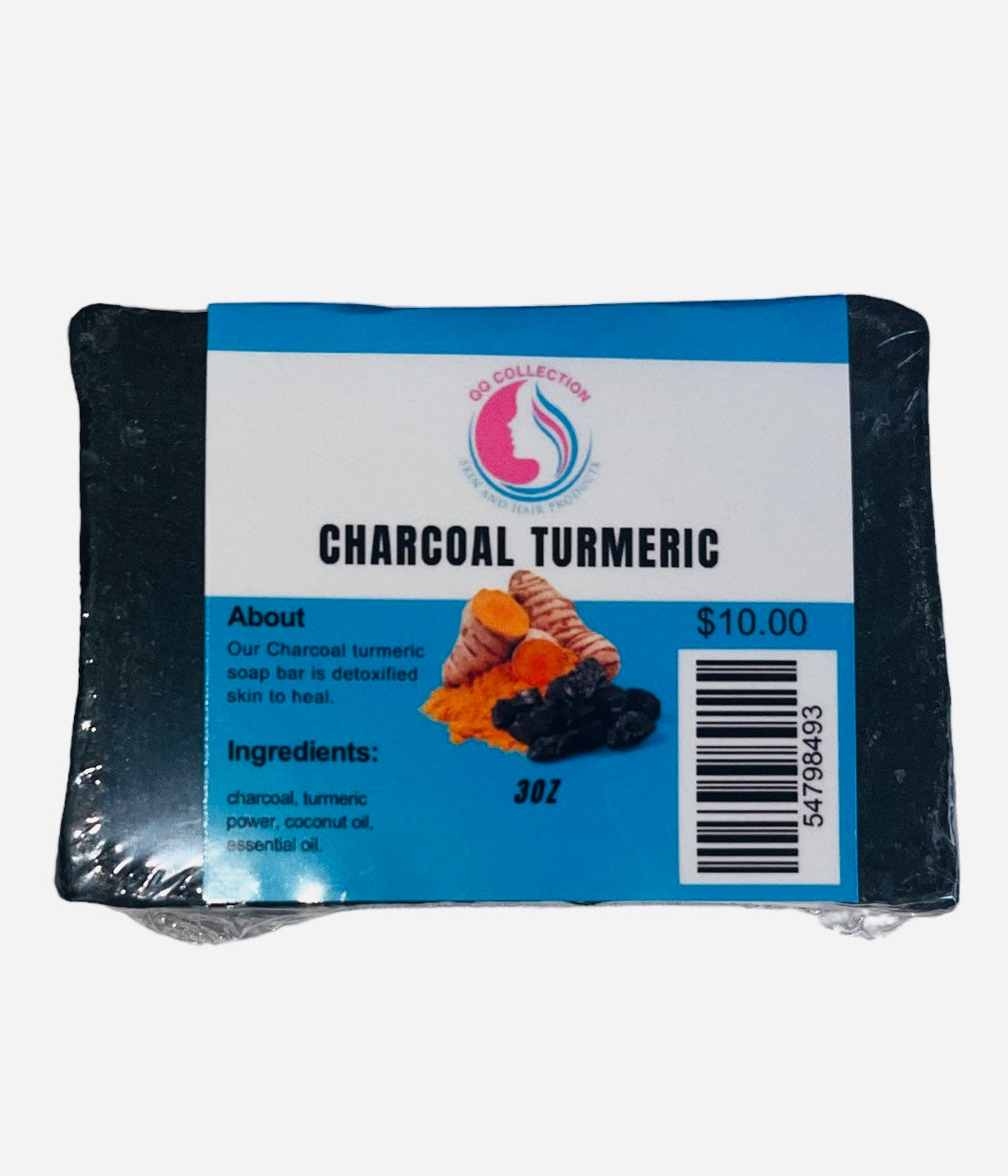 Charcoal Turmeric Soap Bar 3oz