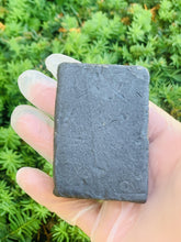Load image into Gallery viewer, Charcoal Turmeric Soap Bar 3oz - QQ Collections
