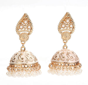 Indian Ethnic Ball pearl Earrings